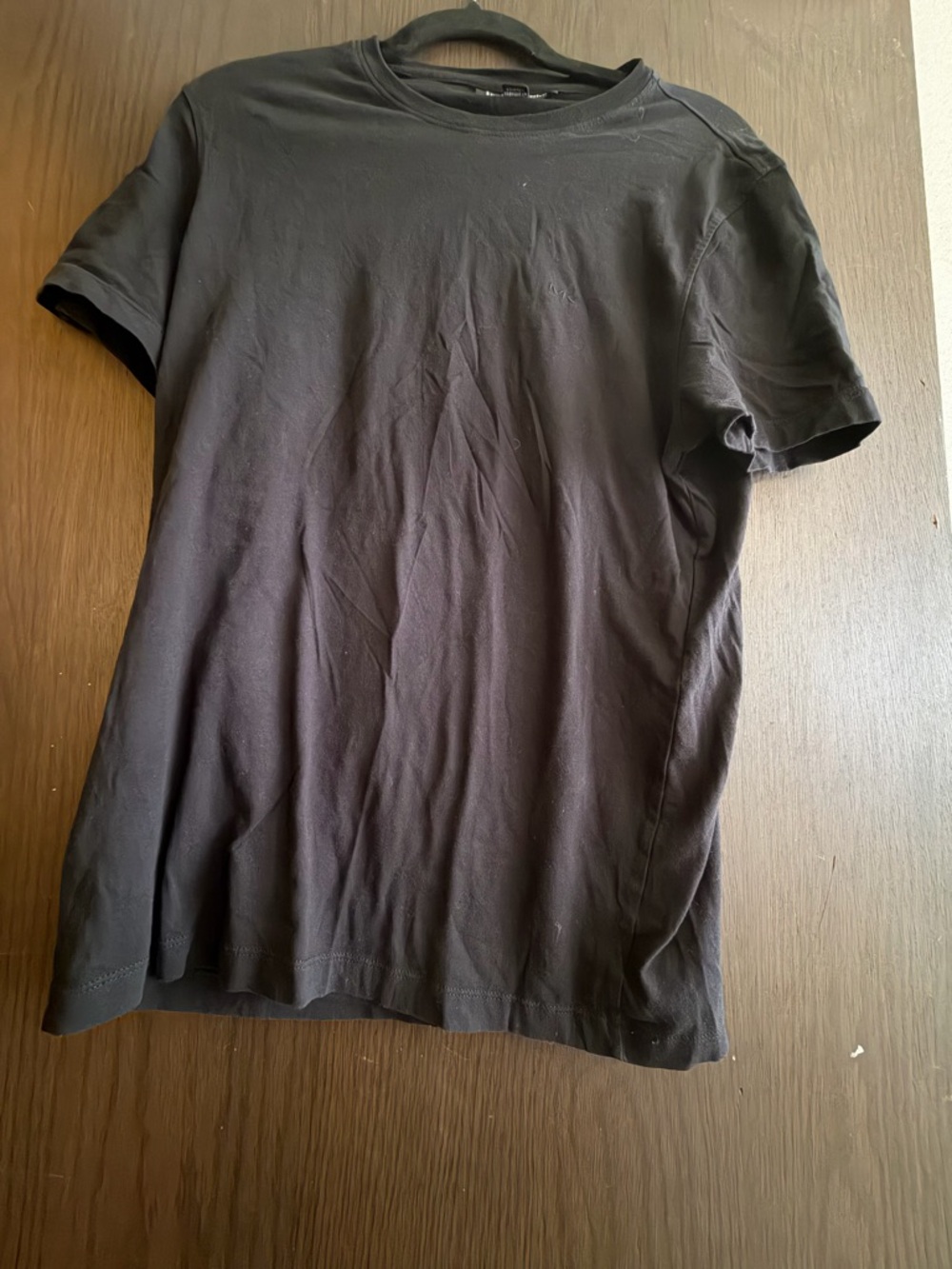 Michael Kors Black Short Sleeve Crew Neck Tee